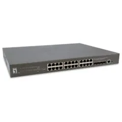 Switch 24x GE GTP-2871 4x10GSFP+19' 400W 24xPoE+