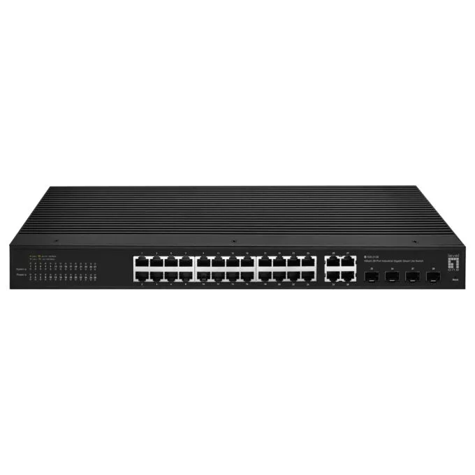 Switch 28x GE IGS-2128 4xSFP. 24xRJ45 Ports sw — image 1