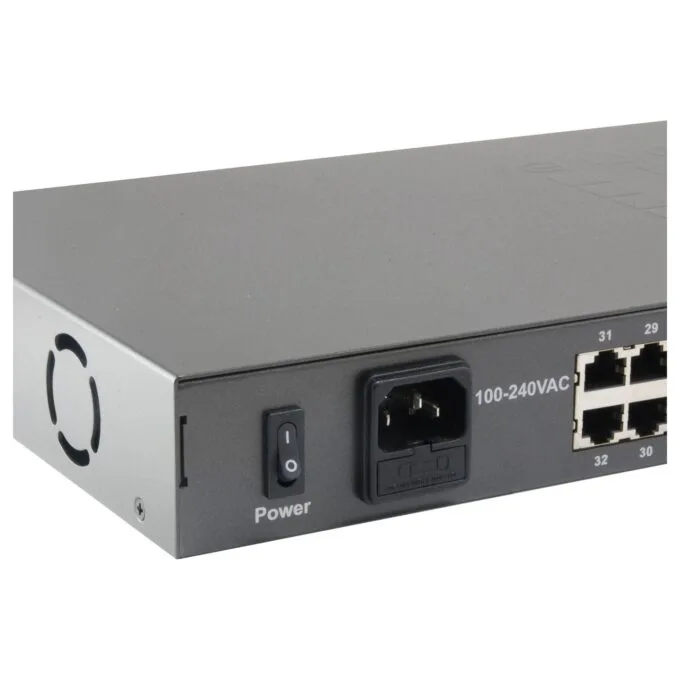 Switch 34x FE FGP-3400W250 2xGE 19' 250W 32xPoE — image 3