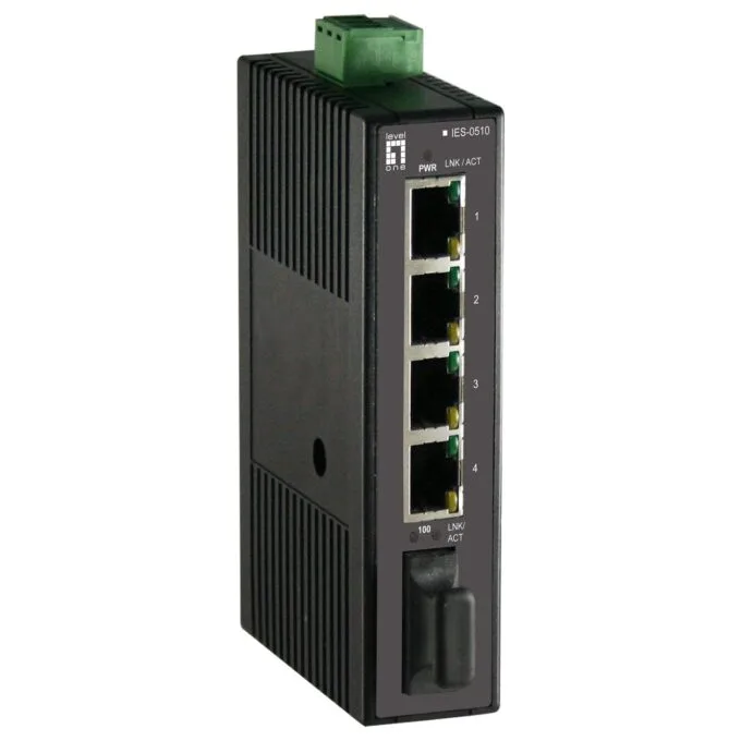 Switch 4x FE IES-0510 1xSC — image 1