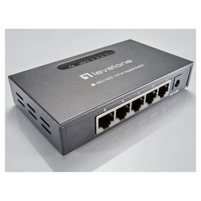 Switch 5x GE GEU-0523 Metall — image 3