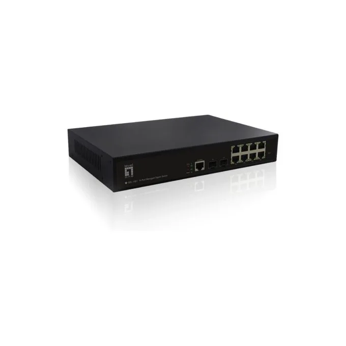 Switch 8x GE GEL-1061 2xGSFP 19' — image 3