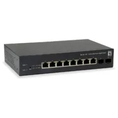 Switch 8x GE GEP-1051 2xGSFP 70W 8xPoE