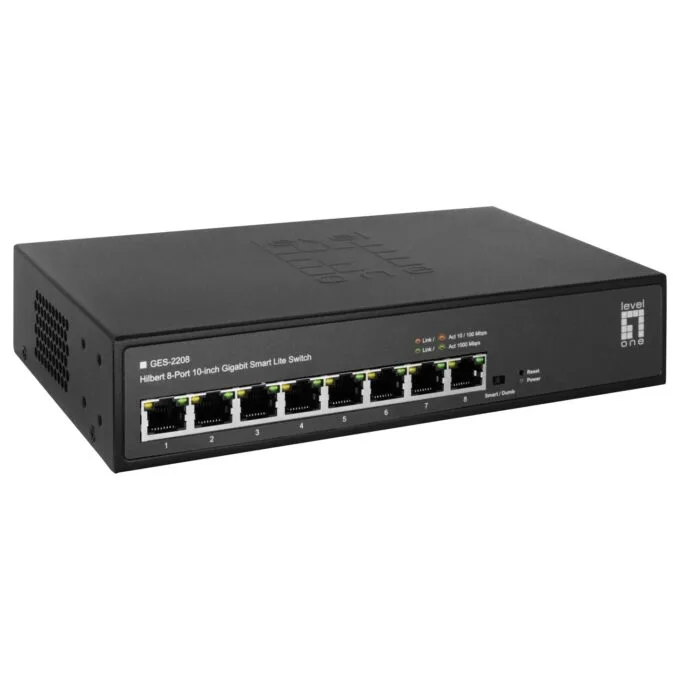Switch 8x GE GES-2208 Hilbert 10' — image 4