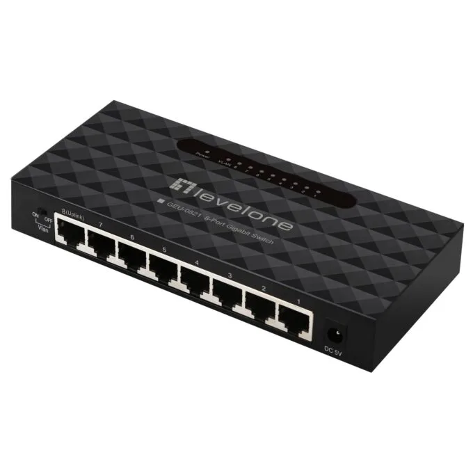 Switch 8x GE GEU-0821 Kunststoff — image 3