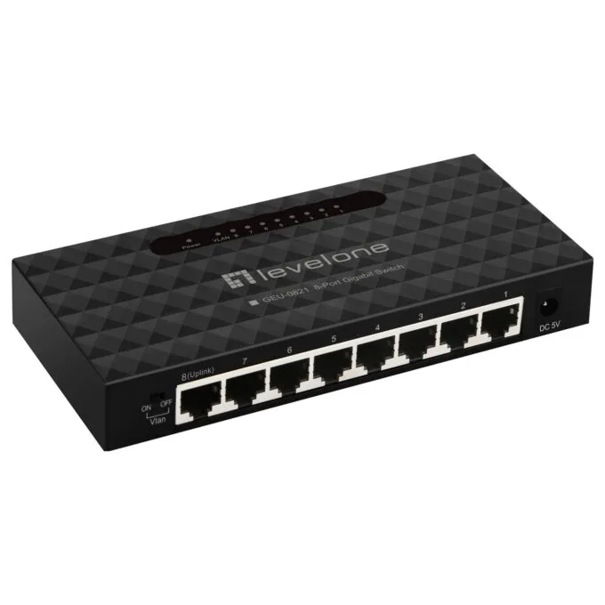 Switch 8x GE GEU-0821 Kunststoff — image 1
