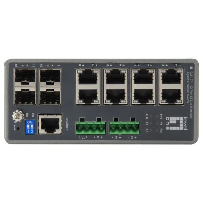 Switch 8x GE IGU-1271 4xGSFP 8xPoE — image 2
