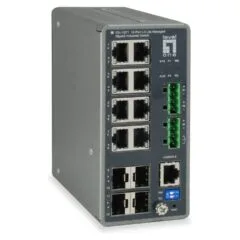 Switch 8x GE IGU-1271 4xGSFP 8xPoE