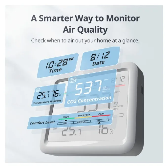SwitchBot Meter Pro CO2 - Messgerät Smarte Wetterstation — image 3