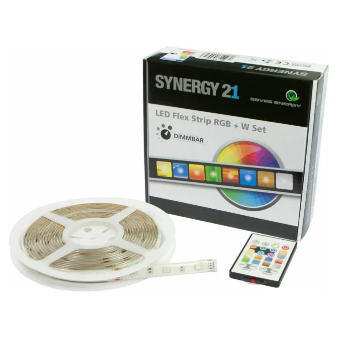 Synergy 21 LED Flex Strip 5050 - 30 RGB-W DC12V KOMPLETT Set V2 — image 1