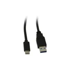 Synergy21 Kabel USB. C(St) to A(St). 1.0m. USB3.1. schwarz. 10G 3A. Gen 2