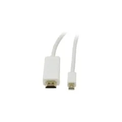 Synergy21 Kabel Video DisplayPort mini 1.2 to HDMI 2.0. ST ST. 2m. Ultra HD 4K@60hz 4:4:4. 8 Bit HDR.