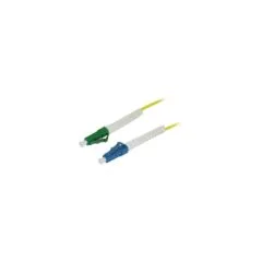 Synergy21 LWL-1-Faser-Patchk. 0,5mtr.LC-LC(APC), 9 125u, OS2, G657A2, AD2mm, flexible Knickschutztülle