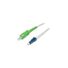 Synergy21 LWL-1-Faser-Patchk. 1.0mtr.LC-SC(APC). 9 125u. Schrägschliff. G657.A2