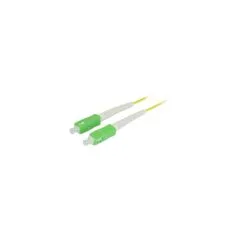 Synergy21 LWL-1-Faser-Patchk. 3mtr.SC(APC)-SC(APC), 9 125u, OS2, G657A2, AD2mm, flexible Knickschutztülle