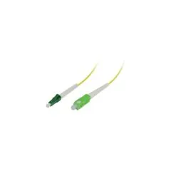 Synergy21 LWL-1-Faser-Patchk. 5mtr.LC(APC)-SC(APC), 9 125u, OS2, G657.A2, AD2mm, flexible Knickschutztülle