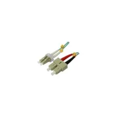 Synergy21 LWL-2-Faser-Patchk. 0.5mtr.LC-SC. 50 125um.OM3. AD2mm