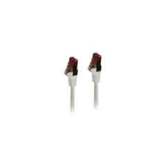 Synergy21 Patchkabel RJ45. CAT6 250Mhz. 0.15m weiss. S-STP(S FTP). TPE LSZH(Superflex)