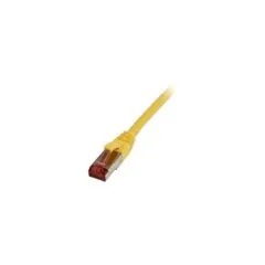Synergy21 Patchkabel RJ45. CAT6 250Mhz. 0.25m gelb. S-STP(S FTP). TPE LSZH(Superflex). .