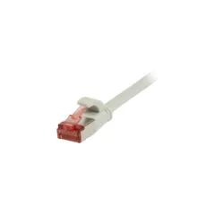 Synergy21 Patchkabel RJ45. CAT6 250Mhz. 1.5m grau. FTP(U FTP). TPE(Superflex). Flach