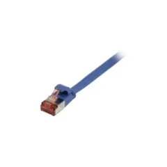 Synergy21 Patchkabel RJ45. CAT6 250Mhz. 3m blau. FTP(U FTP). TPE(Superflex). Flach. .