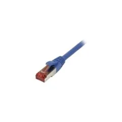 Synergy21 Patchkabel RJ45. CAT6 250Mhz. 3m blau. S-STP(S FTP). TPE LSZH(Superflex)