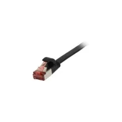 Synergy21 Patchkabel RJ45, CAT6 250Mhz, 7,5m schwarz, FTP(U FTP), TPE(Superflex), Flach