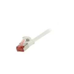 Synergy21 Patchkabel RJ45. CAT6 250Mhz. 7.5m weiss. FTP(U FTP). TPE(Superflex). Flach