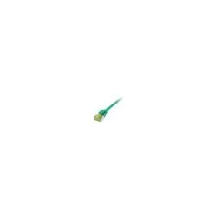 Synergy21 Patchkabel RJ45. CAT6A 500Mhz. 0.15m. grün. U FTP. slimline rund d3.8mm. TPE LSZH(Superflex). AWG32. mit C...