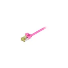 Synergy21 Patchkabel RJ45. CAT6A 500Mhz. 0.15m. magenta. S-STP(S FTP). slimline rund d4.5mm. TPE LSZH(Superflex). AW...