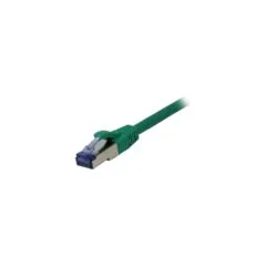 Synergy21 Patchkabel RJ45. CAT6A 500Mhz. 0.25m. grün. S-STP(S FTP). AWG26. LSZH.