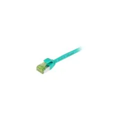 Synergy21 Patchkabel RJ45. CAT6A 500Mhz. 0.5m. grün. S-STP(S FTP). slimline rund d4.5mm. TPE LSZH(Superflex). AWG28....