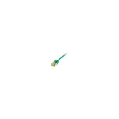 Synergy21 Patchkabel RJ45, CAT6A 500Mhz, 0,5m, grün, U FTP, slimline rund d3,8mm, TPE LSZH(Superflex), AWG32, mit CA...