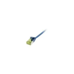 Synergy21 Patchkabel RJ45. CAT6A 500Mhz. 10m. blau. U FTP. slimline rund d3.8mm. TPE LSZH(Superflex). AWG32. mit CAT...