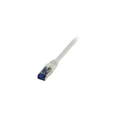 Synergy21 Patchkabel RJ45, CAT6A 500Mhz, 10m, grau, S-STP(S FTP), TPE LSZH(Superflex), AWG26,