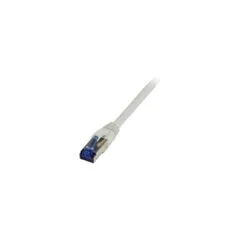 Synergy21 Patchkabel RJ45. CAT6A 500Mhz. 1.0m. grau. S-STP(S FTP). TPE LSZH(Superflex). AWG26.