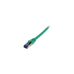 Synergy21 Patchkabel RJ45. CAT6A 500Mhz. 1.0m. grün. S-STP(S FTP). TPE LSZH(Superflex). AWG26.