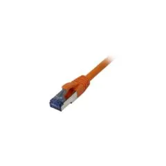 Synergy21 Patchkabel RJ45. CAT6A 500Mhz. 10m. orange. S-STP(S FTP). Komponent getestet(GHMT certified). AWG26.