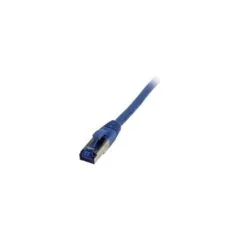 Synergy21 Patchkabel RJ45. CAT6A 500Mhz. 1.5m. blau. S-STP(S FTP). TPE LSZH(Superflex). AWG26.