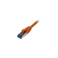 Synergy21 Patchkabel RJ45. CAT6A 500Mhz. 1.5m. orange. S-STP(S FTP). Komponent getestet(GHMT certified). AWG26.