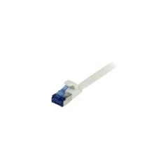 Synergy21 Patchkabel RJ45. CAT6A 500Mhz. 1.5m. weiss. U FTP. flach. TPE(Superflex). AWG32.