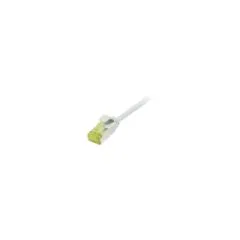 Synergy21 Patchkabel RJ45. CAT6A 500Mhz. 5m. grau. U FTP. slimline rund d3.8mm. TPE LSZH(Superflex). AWG32. mit CAT7...