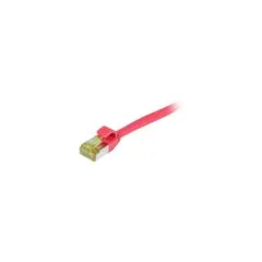Synergy21 Patchkabel RJ45. CAT6A 500Mhz. 5m. rot. S-STP(S FTP). slimline rund d4.5mm. TPE LSZH(Superflex). AWG28. mi...