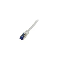 Synergy21 Patchkabel RJ45. CAT6A 500Mhz. 7.5m. grau. S-STP(S FTP). TPE LSZH(Superflex). AWG26.