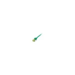 Synergy21 Patchkabel RJ45. CAT6A 500Mhz. 7.5m. grün. U FTP. slimline rund d3.8mm. TPE LSZH(Superflex). AWG32. mit CA...