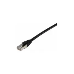 Synergy21 Patchkabel RJ45, CAT8.1 2000Mhz, 0,15m, schwarz, S-STP(S FTP), TPE LSZH(SuperFlex), AWG26,
