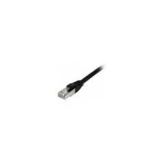 Synergy21 Patchkabel RJ45, CAT8.1 2000Mhz, 0,5m, schwarz, S-STP(S FTP), TPE LSZH(SuperFlex), AWG26,