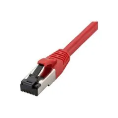 Synergy21 Patchkabel RJ45, CAT8.1 2000Mhz, 2m, rot, S-STP(S FTP), TPE LSZH(SuperFlex), AWG26,