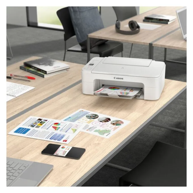 T Canon PIXMA TS3351 Tintenstrahldrucker 3in1 A4 WLAN WiFi Weiss — image 6