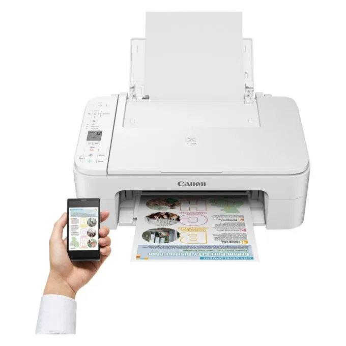 T Canon PIXMA TS3351 Tintenstrahldrucker 3in1 A4 WLAN WiFi Weiss — image 7